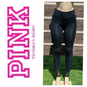 Victoria's Secret PINK Black Leggings